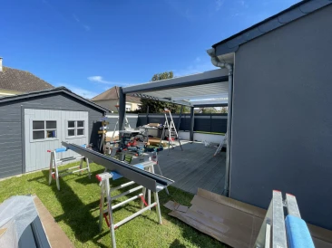 d&eacute;coupe des joues horizontales